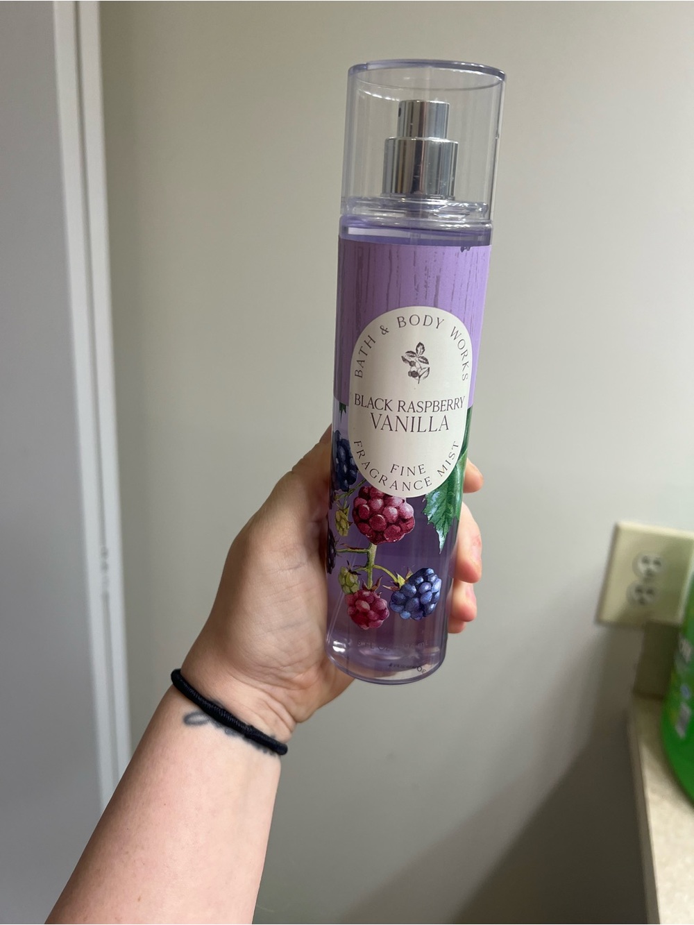 Bath & Body Works Black Raspberry Vanilla Fragrance Mist - Purple